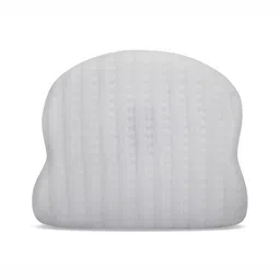 Dormyo White Memory Foam Filled Faux Velvet Breathable Sleep Pillow-image-89