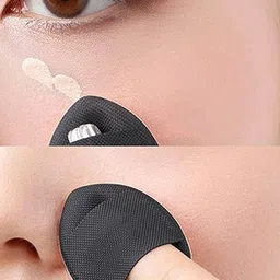 Facejewel Set Of 6 Makeup Remover With Pizza & Foundation Makeup Puff image 3