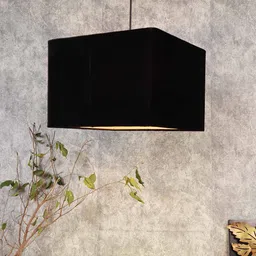 Grated Ginger Black Solid Handcrafted Hanging Light-image-4