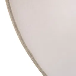 Homesake Set of 2 Beige Solid Bedside Standard Table Lamp Shade image 5