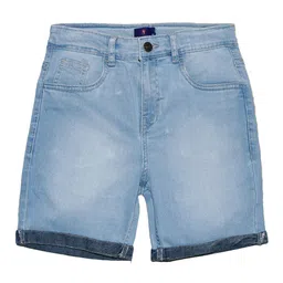 KiddoPanti Boys Mid-Rise Denim Shorts-image-4