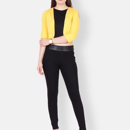 BAESD Open Front Cotton Crop Shrug image 5