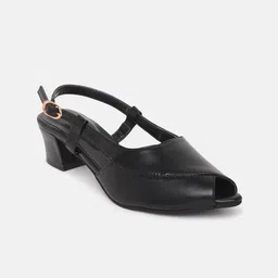 Marc Loire Peep Toes Block Heel Pumps-23