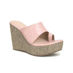 VALIOSAA Pink Wedge Heels-picture-57