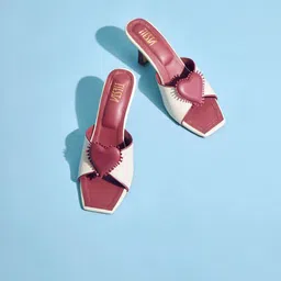 TIESTA Open Toe Block Heels image 1