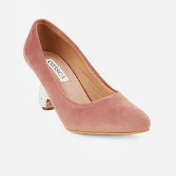 CORSICA Pointed Toe Party Block Pumps image 3