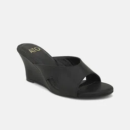 ALL TABS OPEN Peep Toe Wedge Heels image 4