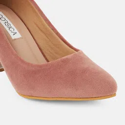 CORSICA Pointed Toe Party Block Pumps image 4