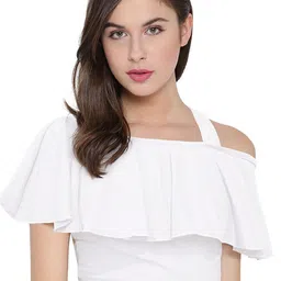 Sitanjali Cape Sleeve Bardot Crop Top-image-47