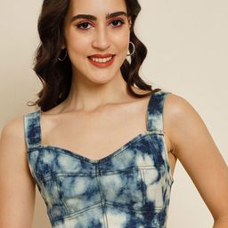 BAESD Tie and Dye Sweetheart Neck Bralette Crop Top-image-46