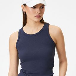 Koton Soild Round Neck Tank Crop Top-image-7