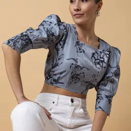 SHOWOFF Women Square Neck Cotton Top-picture-7
