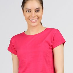 appulse Round Neck Regular Sleeves Cotton Crop Top-picture-54