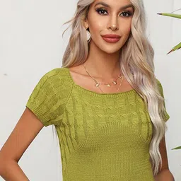 StyleCast x Revolte Round Neck Crop Top-image-19