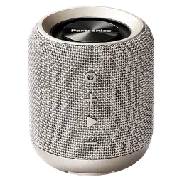 PORTRONICS SoundDrum 10W Portable Bluetooth Speaker (Water Resistant, 7 Hours Playtime, Stereo Channel, Grey)-12