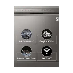LG DFB512FP 14 Place Settings Free Standing Dishwasher with Inverter Direct Drive Technology (No Pre-rinse Required, Platinum Silver)-image-69