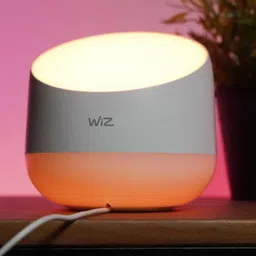 PHILIPS Wiz Squire 9 Watts LED Wi-Fi Table Lamp (16 Million Colors, 929003514801, White) image 3