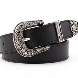 syga Women Black Genuine Leather Belt-picture-32