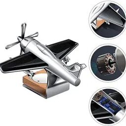 yuneik Car Aroma Air Freshener Perfume Solar Power Rotating Perfume Diffuser For Car Diffuser image 4