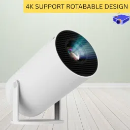 Clairbell Mini HD Projector for Home 4KSupport With Built-in App Netflix/Prime/YouTubeV118 (4500 lm / 1 Speaker / Wireless / Remote Controller) Portable Projector-picture-15
