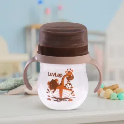 Baby Bite Resistant Soft Silicone Spout 360� Sipper Cup, 240 ml,-14