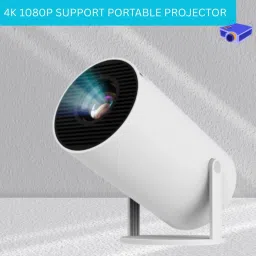 CLAIRBELL Mini HD Projector for Home 4KSupport With Built-in App Netflix/Prime/YouTubeC485 (4500 lm / 1 Speaker / Wireless / Remote Controller) Portable Projector-72