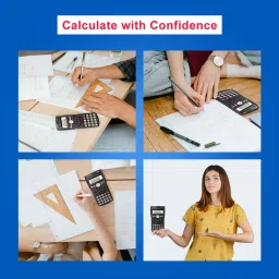 dr smartx SX -82MS 240 Functions 2nd Gen Non-Programmable Scientific Calculator & 2-line Display ScientificCalculator image 4
