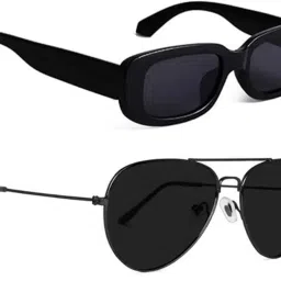 UV Protection Aviator Sunglasses (Free Size)-picture-10