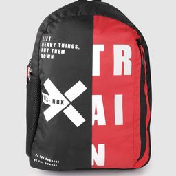 HRX by Hrithik Roshan Unisex Brand Logo Backpack-27
