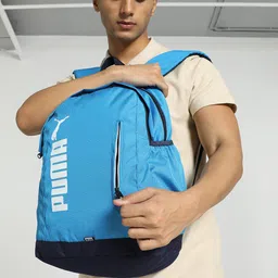 Puma Unisex Brand Logo Printed School Backpack-67