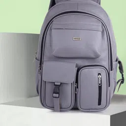 Veneer Unisex Leather Backpack-27