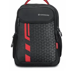 Harissons Unisex Geometric Printed Padded Backpack-2