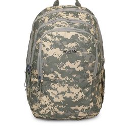 F Gear Unisex Green & Cream-Coloured Backpack image 1