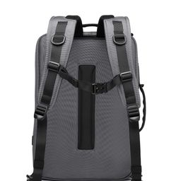 OZUKO  The Better Pac Grey Soft One Size Backpack image 3