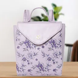 Caprese Women Floral Printed Backpack-4