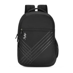 Skybags Striped Non-Padded Backpack-11