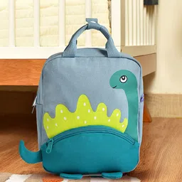 MiArcus Kids Dino Printed Cotton Canvas Ergonomic Backpack-7