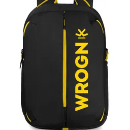 WROGN Unisex Brand Logo Embroidered Backpack-2