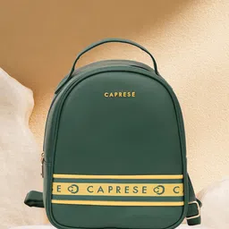 Caprese Women Typography Printed Backpack-4