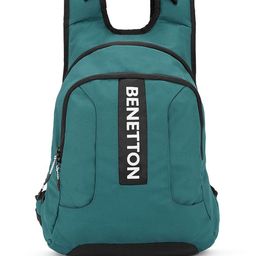 United Colors of Benetton Brand Logo Laptop Backpack-picture-42