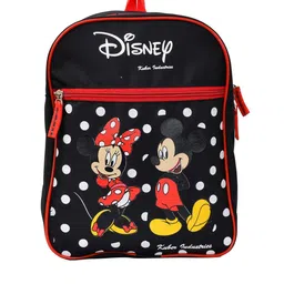 Kuber Industries Disney Mickey & Minnie Mouse Print Backpack-48