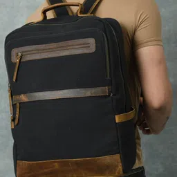 MaheTri Men Textured Padded Backpack Up to 15 inch-picture-9