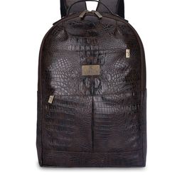 THE CLOWNFISH Unisex Textured Backpack-55