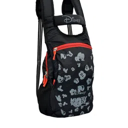 Kuber Industries Waterproof Disney Mickey Mouse Face Print Backpack-5