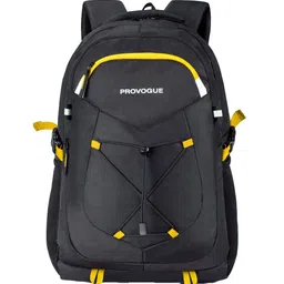 Provogue Unisex Typography Back Padded Mesh Ergonomic Backpack-47