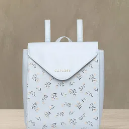 Caprese Floral Printed Backpack-4