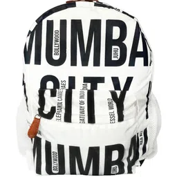 STRUTT Unisex Typography Printed Backpack-5