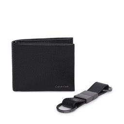 Calvin Klein Men Textured Leather Two Fold Wallet-2
