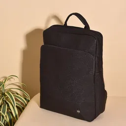 HAUTE SAUCE by Campus Sutra Women Brown Textured Backpack-10