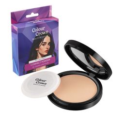 CROWN Beauty Of Nature Longwear Mattifying Compact- Cp-1 Pure Snow-36